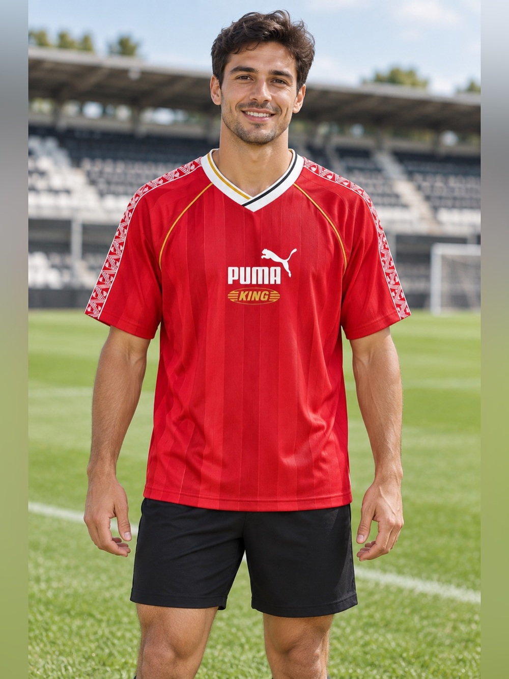 $45 NWT Puma Men’s Red Soccer Jersey